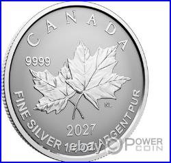 MAPLE LEAF Set 5x Silver Coin Canada 2027