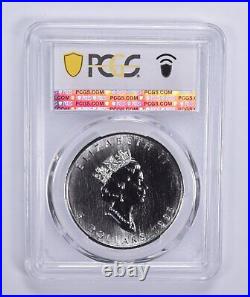 MS69 1995 Canada 5 Dollar Maple Leaf 1 Oz Silver PCGS Blue Label