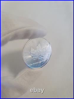 Maple Leaf 1oz Pure 9999 Silver Bullion Coin 2026 Canada One Troy Ounce