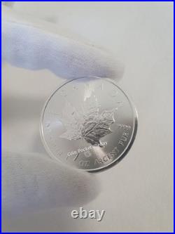 Maple Leaf 1oz Pure 9999 Silver Bullion Coin 2026 Canada One Troy Ounce