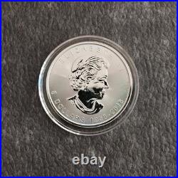Maple Leaf 30th Anniversary 2018 Canada Canada 1oz Silver Silver Gilded ONLY 300