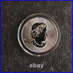 Maple Leaf 30th Anniversary 2018 Canada Canada 1oz Silver Silver Gilded ONLY 300