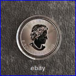 Maple Leaf 30th Anniversary 2018 Canada Canada 1oz Silver Silver Gilded ONLY 300