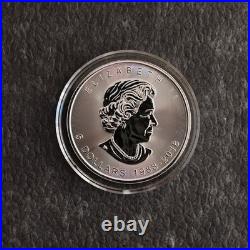 Maple Leaf 30th Anniversary 2018 Canada Canada 1oz Silver Silver Gilded ONLY 300