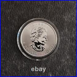 Maple Leaf 30th Anniversary 2018 Canada Canada 1oz Silver Silver Gilded ONLY 300