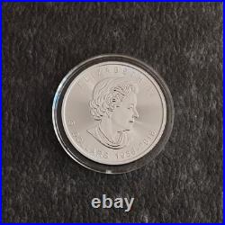 Maple Leaf 30th Anniversary 2018 Canada Canada 1oz Silver Silver Gilded ONLY 300