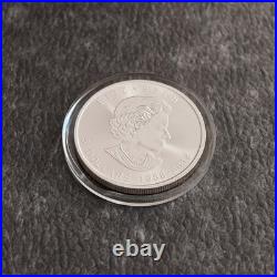 Maple Leaf 30th Anniversary 2018 Canada Canada 1oz Silver Silver Gilded ONLY 300