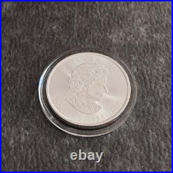 Maple Leaf 30th Anniversary 2018 Canada Canada 1oz Silver Silver Gilded ONLY 300