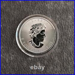 Maple Leaf 30th Anniversary 2018 Canada Canada 1oz Silver Silver ONLY300 Gilded 2