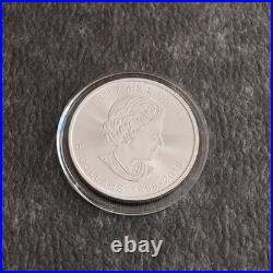 Maple Leaf 30th Anniversary 2018 Canada Canada 1oz Silver Silver ONLY300 Gilded 3