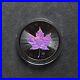 Maple Leaf Black Holographic 2023 Canada Canada Silver Silver CASE Certificate 250BU 1