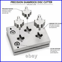 Maple Leaf Disc Cutter Set 3 Punches Steel Jewelry Making Metal Cut Gold Silver