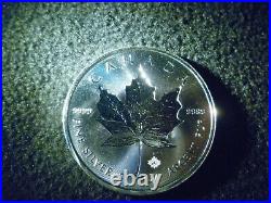 Maple Leaf INCUSE! 9999 Silver Coin limited, not produced any more since 2019