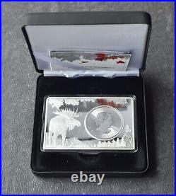 Maple Leaf Maple Leaf Canada 2018 Silver Silver in 3OZ Bar Bars CASE ONLY 5000