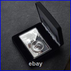 Maple Leaf Maple Leaf Canada 2018 Silver Silver in 3OZ Bar Bars CASE ONLY 5000