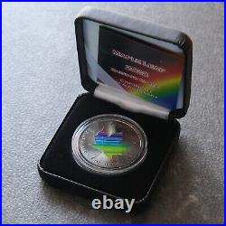 Maple Leaf Rainbow 2022 Silver Silver Black Ruthenium Canada Canada ONLY 250PCS