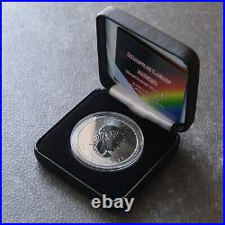 Maple Leaf Rainbow 2022 Silver Silver Black Ruthenium Canada Canada ONLY 250PCS