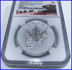 Maple Leaf Reverse Proof First Dio Issue 2016 Pf70