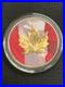 Maple Leaf Silver Coin Color