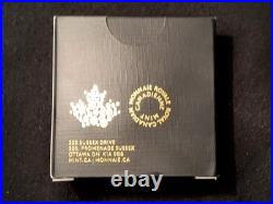 Maple Leaf Super Incuse. Canada $20 2023. 99.99% silver coin, rhodonized