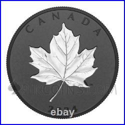 Maple Leaves In Motion $50 5oz Canada 2024