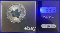 Maple leaf 2026 1 oz silver coin