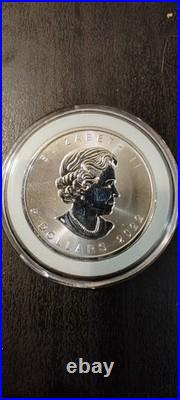 Maple leaf silver coins 1 oz