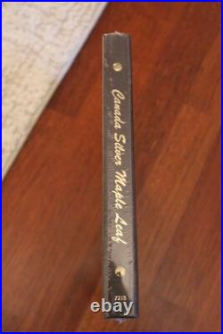 NEW Dansco Album Canada Silver Maple Leaf 1988 Rare Book 4 Pages
