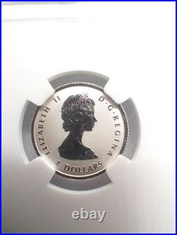 NGC PF70 2025 $2 1/10 oz Silver Coin Canadian Maple Leaf / 18 NGC PF70 2025 $2 1/10 oz Silver Coin Canadian Maple Leaf / 18
