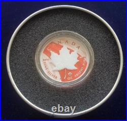 Opal Maple Leaf 2000 Canada $5 Silver Maple. 9999 Silver 1 oz No. 03/500