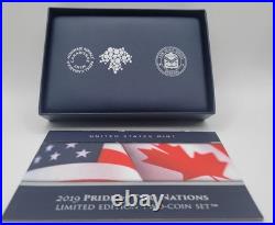 Pride of Two Nations 2019 Silver 999 Coin Set USA and Canada Limited Edition