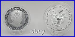 Pride of Two Nations 2019 Silver 999 Coin Set USA and Canada Limited Edition