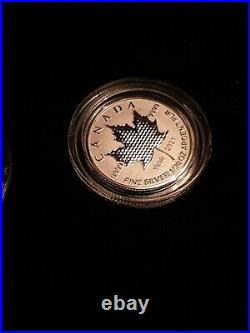 Pure Silver Maple Leaf Fractional coins Set 2021