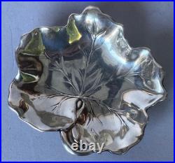 Reed and Barton Model X102 Sterling Maple Leaf Candy Dish 2.6oz
