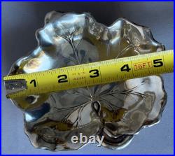 Reed and Barton Model X102 Sterling Maple Leaf Candy Dish 2.6oz