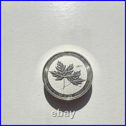 Royal Canadian Mint 2017 Canadian Maple Leaf $10 2oz Silver Bullion Coin