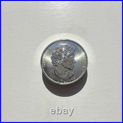 Royal Canadian Mint 2017 Canadian Maple Leaf $10 2oz Silver Bullion Coin