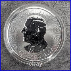 Royal Canadian Mint RCM 5oz. 9999 Silver 2026 $25 Grand Maple Charles III Coin Royal Canadian Mint RCM 5oz. 9999 Silver 2026 $25 Grand Maple Charles III Coin