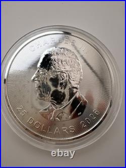 Royal Canadian Mint RCM 5oz. 9999 Silver 2026 $25 Grand Maple Charles III Coin