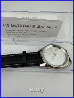Royal Canadian Mint RCM Fabulous 15 F15 Silver Maple Leaf Watch 42mm No. 4
