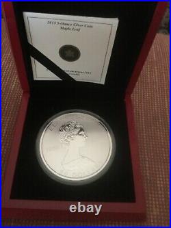 Royal canadian mint 25th anniversary of the silver maple leaf coin