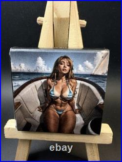 SCE MINT Colorized 2026 Naughty Maple 1oz Silver Limited Mint 200- Summer Voyage