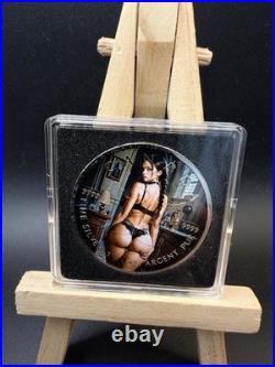 SCE Mint Colorized 2026 Naughty Maple 1oz Silver Limited Mint 200 Follow Me