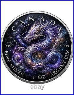 STELLAR GUARDIAN Maple Leaf 1 Oz Silver Coin 5$ Canada 2026