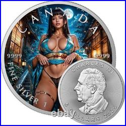 Secret Passion Edition 2026 $5 1 oz Silver Maple Leaf Coloured Coin 200 Mintage