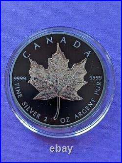 Silver Bullion 2019 Canadian $10 Rhodium-Plated Silver (99.99%) Limited Edition
