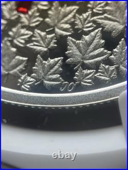 (Slightly Tarnished) 2013 $20 Canada 1 OZ Maple Leaf Impression NGC PF70 UC