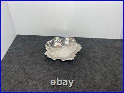 Sterling Silver Reed & Barton Maple Leaf Dish 80g Candy Nut Jewelry Trinkets