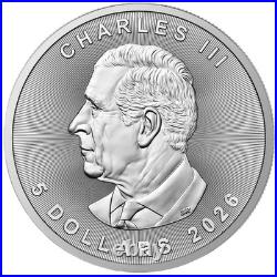 Summer Voyage Edition 2026 $5 1 oz Silver Maple Leaf Coloured Coin 200 Mintage