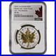 Super Incuse Silver Maple Leaf 2024 1 Oz Silver Gold Plated Coin Ngc Pf70 Fr